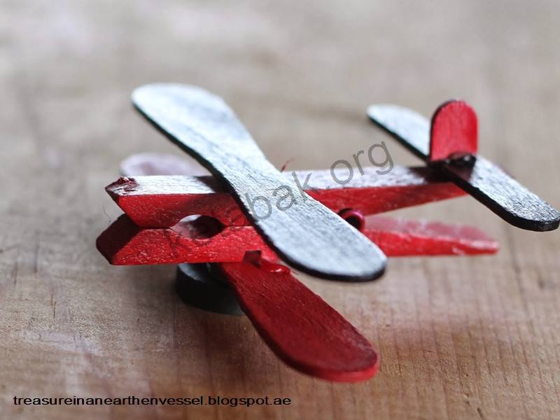 kardastie havapeima ساخت هواپیما با گیره لباس چوبی