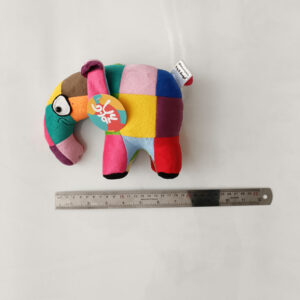 عروسک المر فیل رنگارنگ